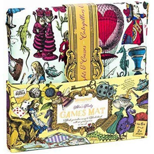 Professor Puzzle Alice in Wonderland Alice's Party Games Mat