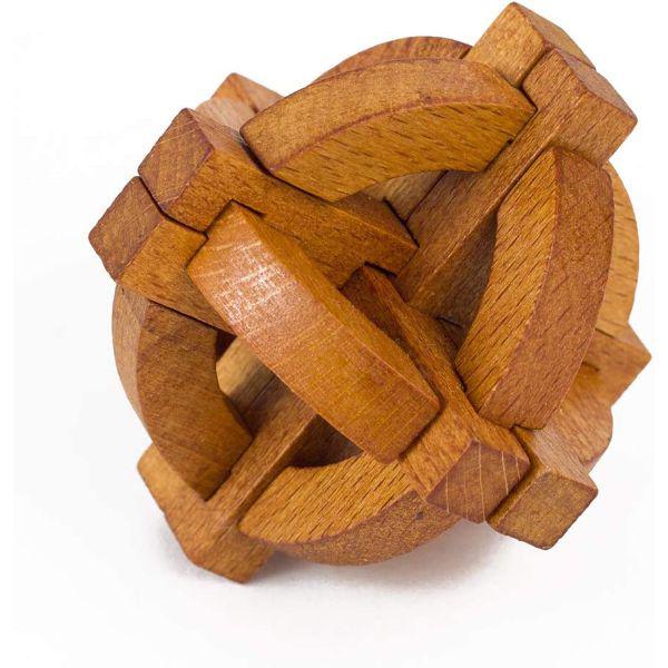 Professor Puzzle Galileo's Globe Wooden Brain Teaser 3D Puzzle The
