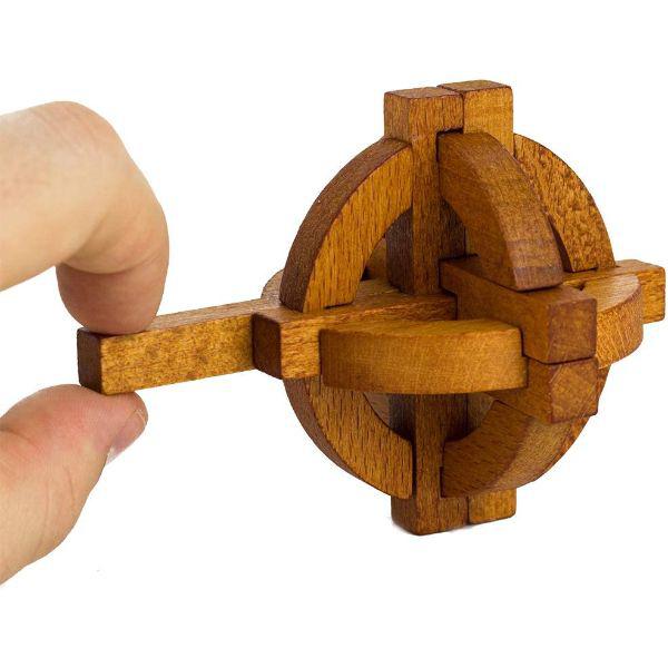 Professor Puzzle Galileo's Globe Wooden Brain Teaser 3D Puzzle The
