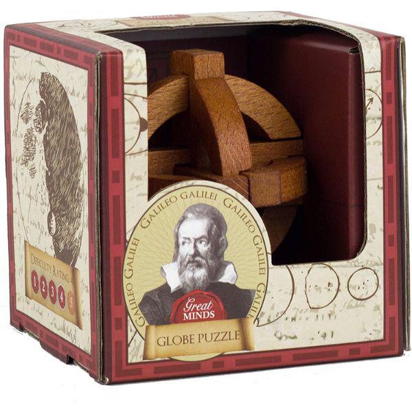 Professor Puzzle Galileo's Globe Wooden Brain Teaser 3D Puzzle The