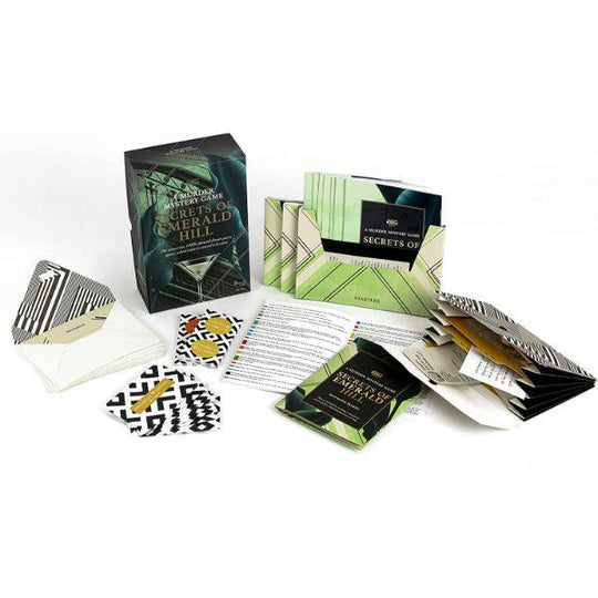 Professor Puzzle Secrets Of Emerald Hill Murder Mystery Game