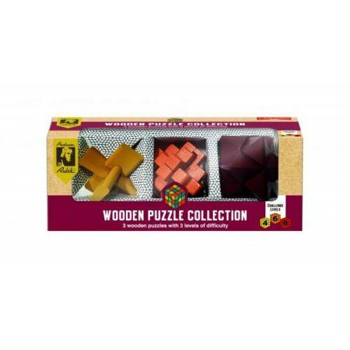 Professor Rubik 3 Wooden Puzzle Collection