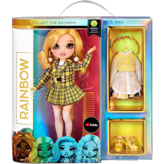 Rainbow High Fashion Collectable Doll - Sheryl Meyer-Marigold (Yellow)