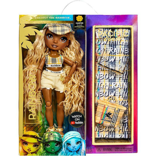 Rainbow High Pacific Coast Harper Dune Fashion Doll & Accessories