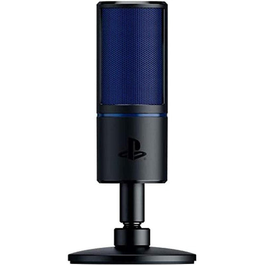 Razer Seiren X PS4 - Condenser Streaming Microphone - Built-in Shock Absorption