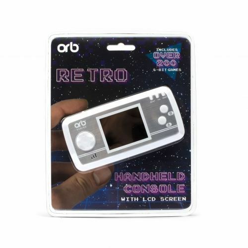 Retro Handheld Console Game LCD Screen With 200 8-Bit Games
