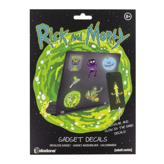 Rick & Morty Gadget Decals Smartphone Laptop Stickers