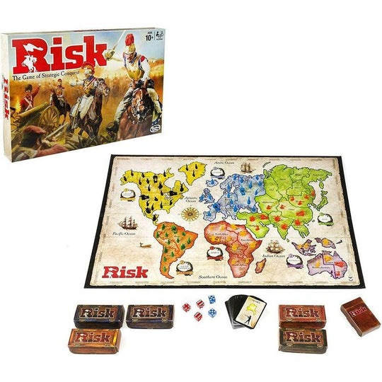 Risk Board Game - The Game Of Strategic Conquest - Original Strategy War Game