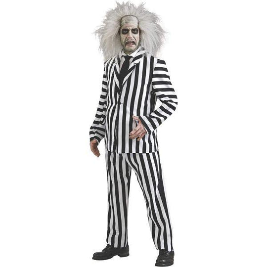 Rubies Beetlejuice Deluxe Men's Fancy Dress Costume