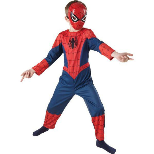Rubies DC Comics Spiderman Muscle Chest Boy's Fancy Dress Costume
