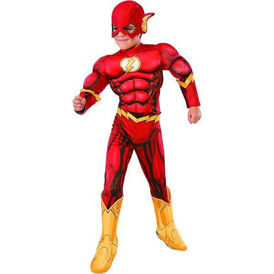 Rubies DC The Flash Boy's Superhero Fancy Dress Costume