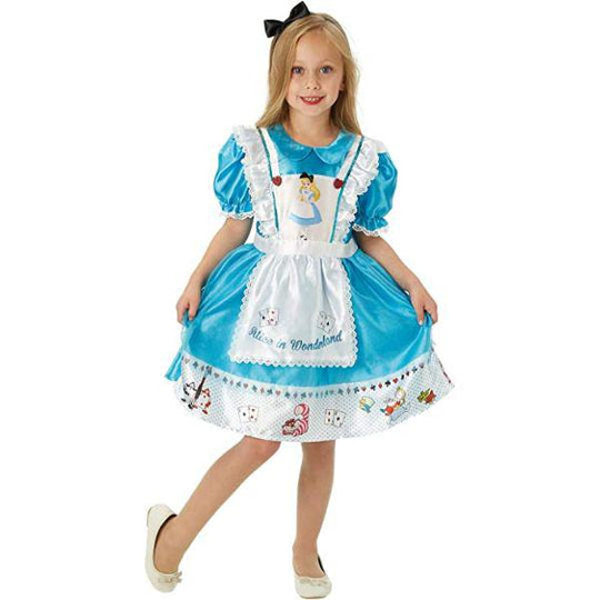 Rubie's Disney Alice in Wonderland Alice Girl's Fancy Dress Costume