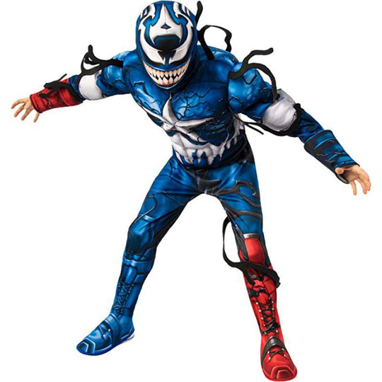 Rubies Disney Marvel Venomized Captain America Boy's Fancy Dress Costume