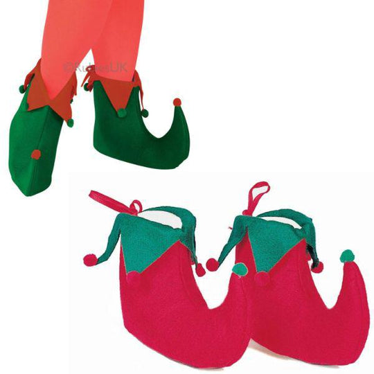 Rubies Elf Shoes Christmas Adult Unisex Fancy Dress Costume Accessory