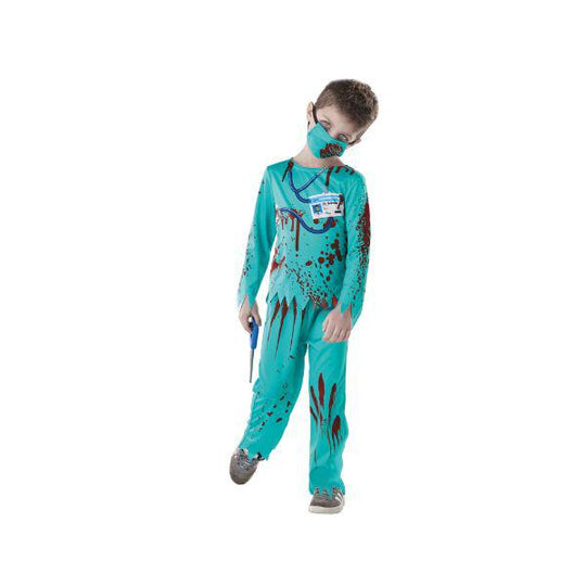 Rubies Forum Zombie Doctor Child Unisex Halloween Fancy Dress Costume
