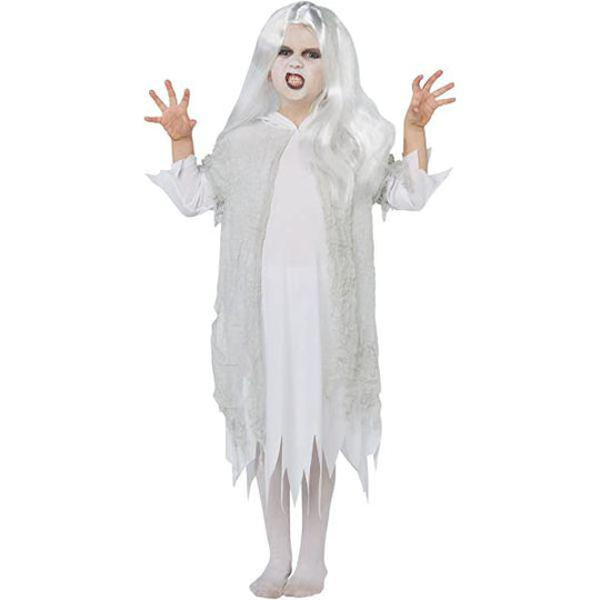 Rubie's Ghostly Spirit Unisex Child Halloween Fancy Dress Costume