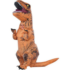 Rubies Adult Dinosaur Halloween costume Jurassic World online Park blue t-Rex