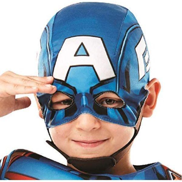 Rubies Marvel Avengers Captain America Boy's Superhero Fancy Dress Cos ...