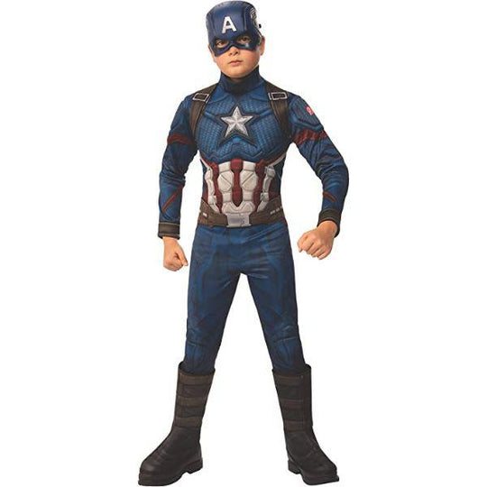Rubies Marvel Avengers Endgame Captain America Boy's Fancy Dress Costume