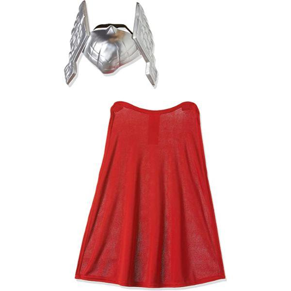 Costume Enfant Rubie's Marvel Avengers Thor Classique - Combinaison Cape Et Casque Inclus - Taille M (5-6 Ans / 116 Cm)