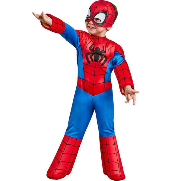 Rubies Marvel: Spidey and His Amazing Friends Spiderman Deluxe Costume ...