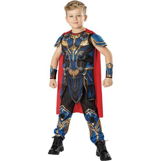 Rubies Marvel Thor Love & Thunder Child Boys Fancy Dress Costume