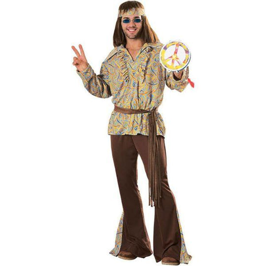 Rubies Mod Marvin Men's Hippie Fancy Dress Costume