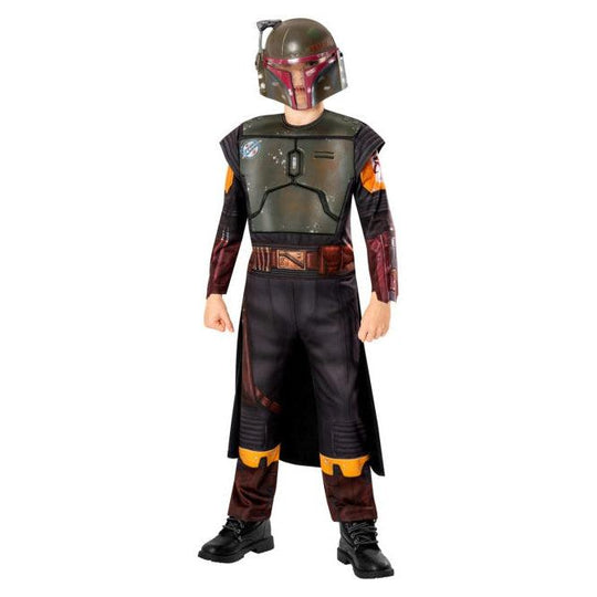 Rubies Official Star Wars Book of Boba Fett - Boba Fett Deluxe Child Costume