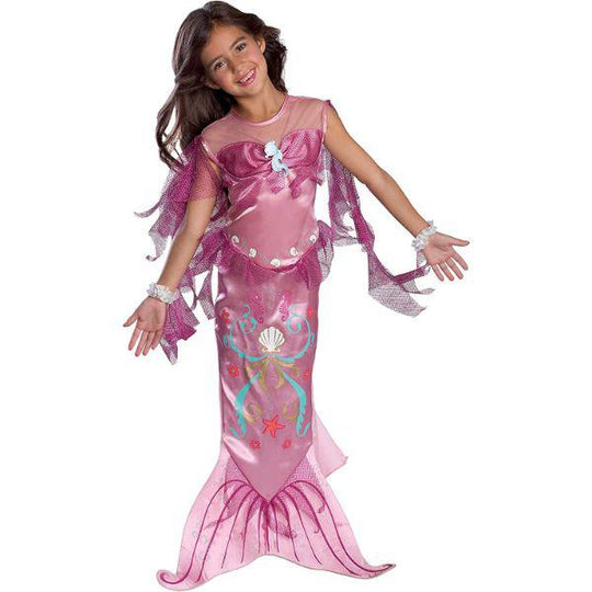 Rubies Pink Mermaid Girl's Fancy Dress Costume