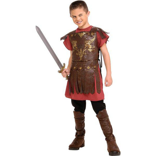 Rubies Roman Gladiator Boy's Historical Fancy Dress Costume