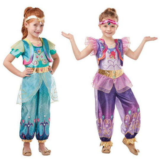 Rubies Shimmer & Shine Genie Girl's Fancy Dress Costume