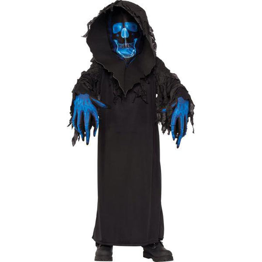 Rubie's Skull Phantom Child Unisex Halloween Fancy Dress Costume