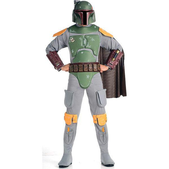Rubies Star Wars Boba Fett Mens Deluxe Fancy Dress Costume