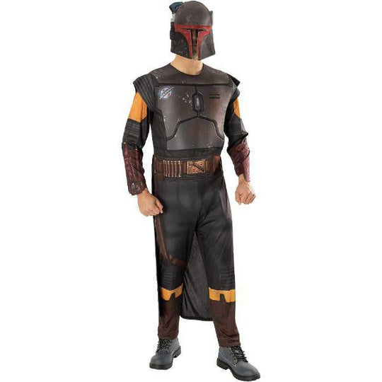 Rubies Star Wars Book of Boba Fett Series Boba Fett Men's Fancy Dress Costume