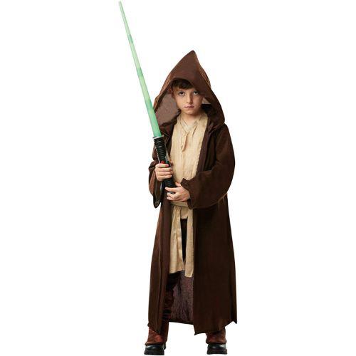 Rubies Star Wars Hooded Jedi Knight Childs Unisex Fancy Dress Costume