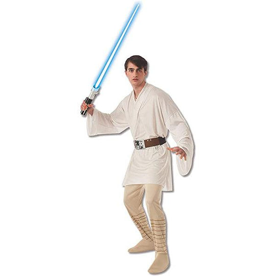 Rubies Star Wars Luke Skywalker Adult Mens Fancy Dress Costume