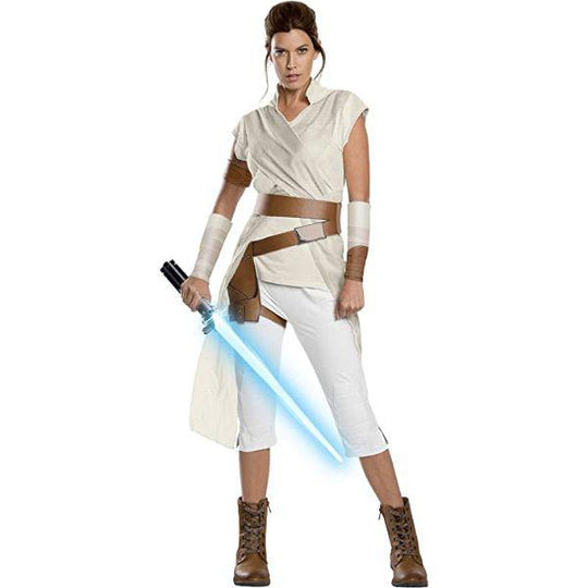 Rubies Star Wars Rey Deluxe Women's Fancy Dress Costume