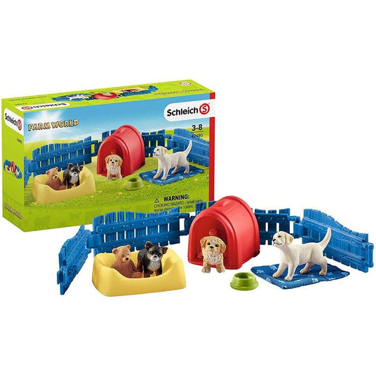 Schleich Farm World Puppy Pen