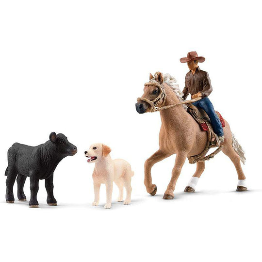 Schleich Farm World Western Riding Adventures Playset