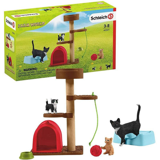 Schleich Playtime for cute cats Farm World
