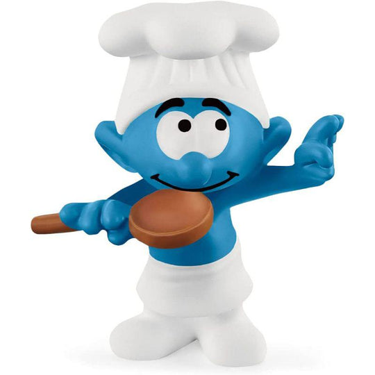 Schleich The Smurfs Chef Smurf Toy Figure