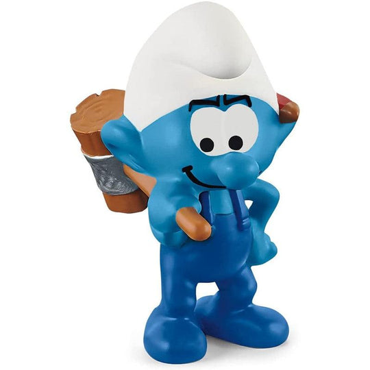 Schleich The Smurfs Handy Smurf Toy Figure
