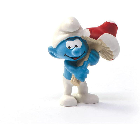 Schleich The Smurfs Smurf with Good Luck Charm Toy Figure