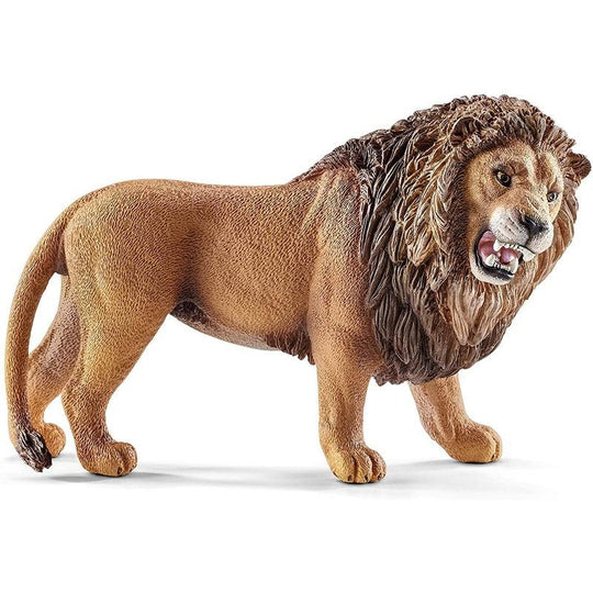 Schleich Wildlife Lion Roaring Toy Figure