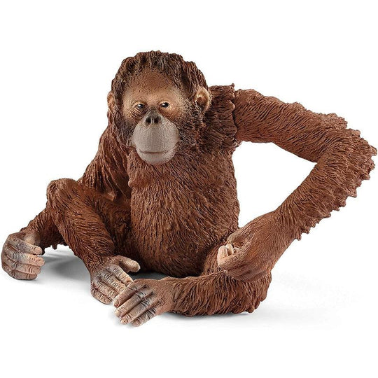 Schleich Wildlife Orangutan Female Toy Figure