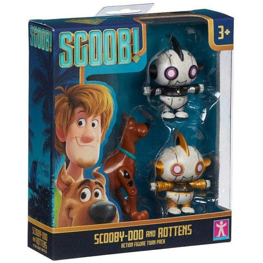 Scooby Doo & Rottens Action Figures Twin Pack