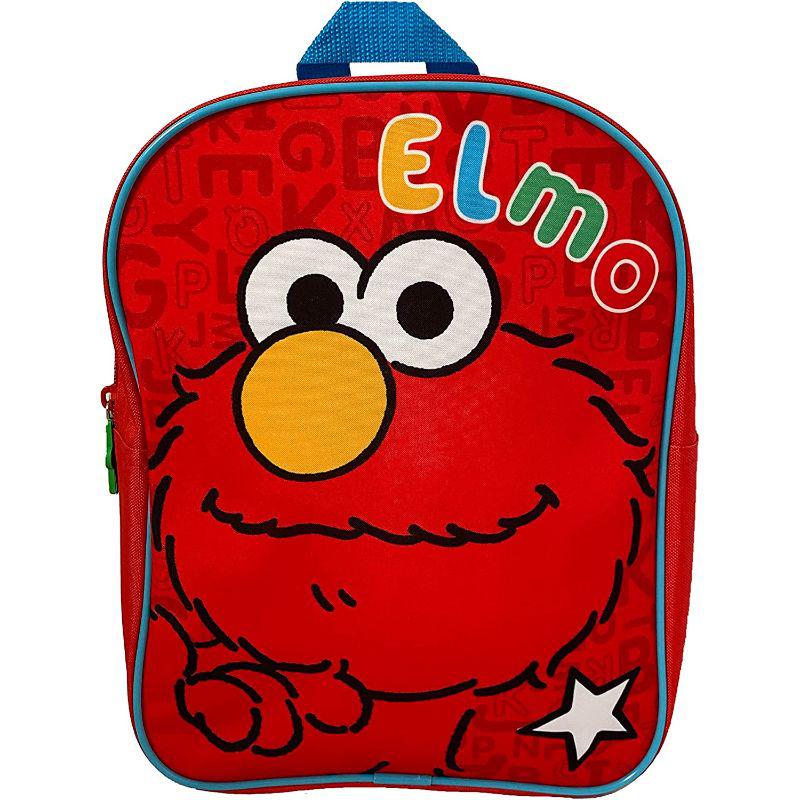 Elmo Rucksack Sesame Street Elmo Backpack Children's School Bag - The Online Toy Store