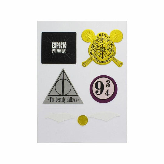 Set Of 5 Harry Potter Accessory Stickers Mobile Laptop Book Bag Stickers
