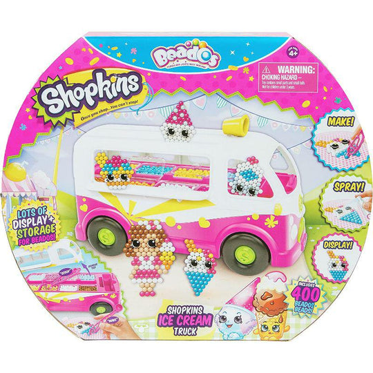 Shopkins Ice Cream Truck Creative Beads Playset
