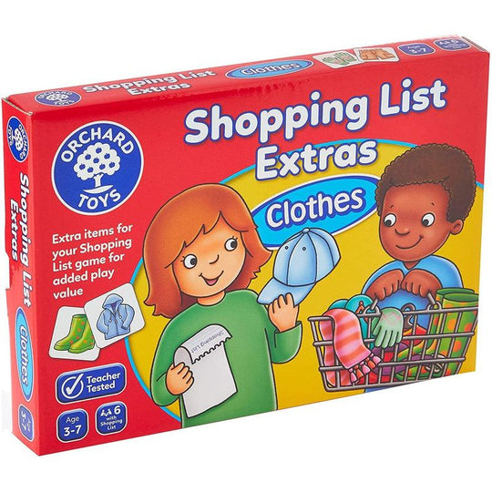 Shopping List Extras Pack - Clothes Game